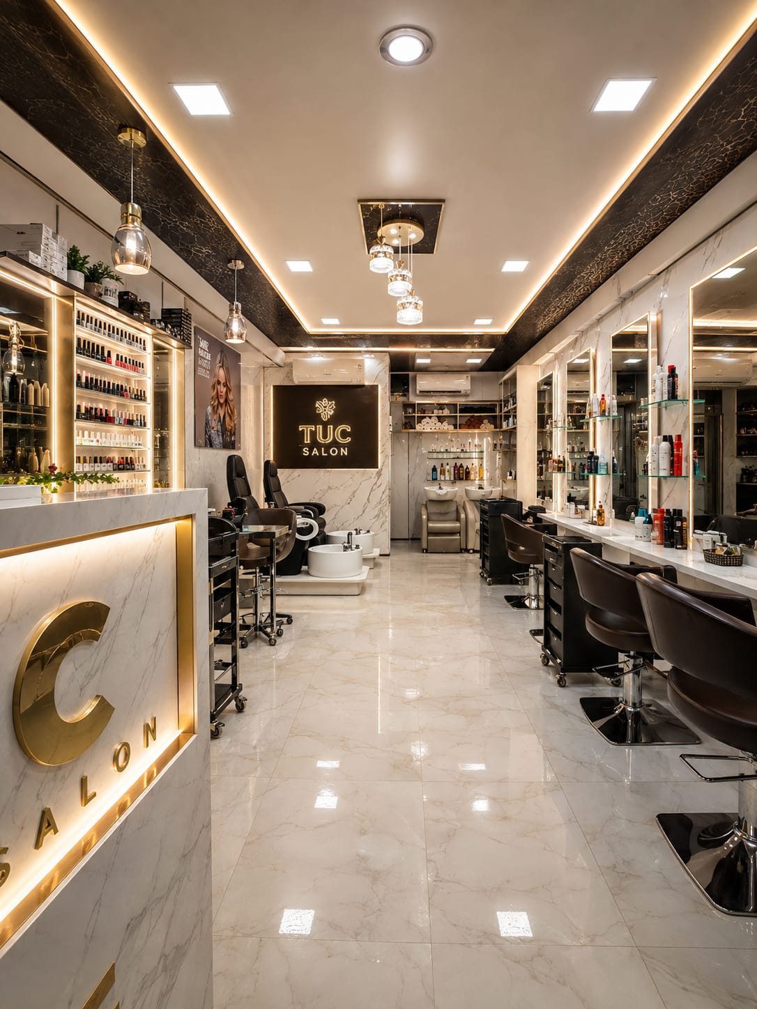 TUC Salon Interior